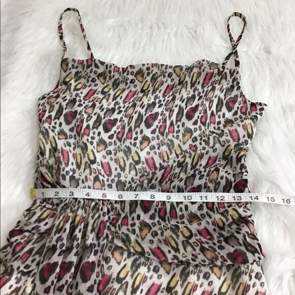 Majorelle Animal Print Spaghetti Strap Maxi Dress Size Small - Picture 5 of 9